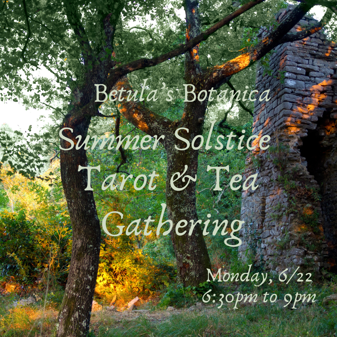Summer Solstice Tarot & Tea Gathering ~ June 22, 2026