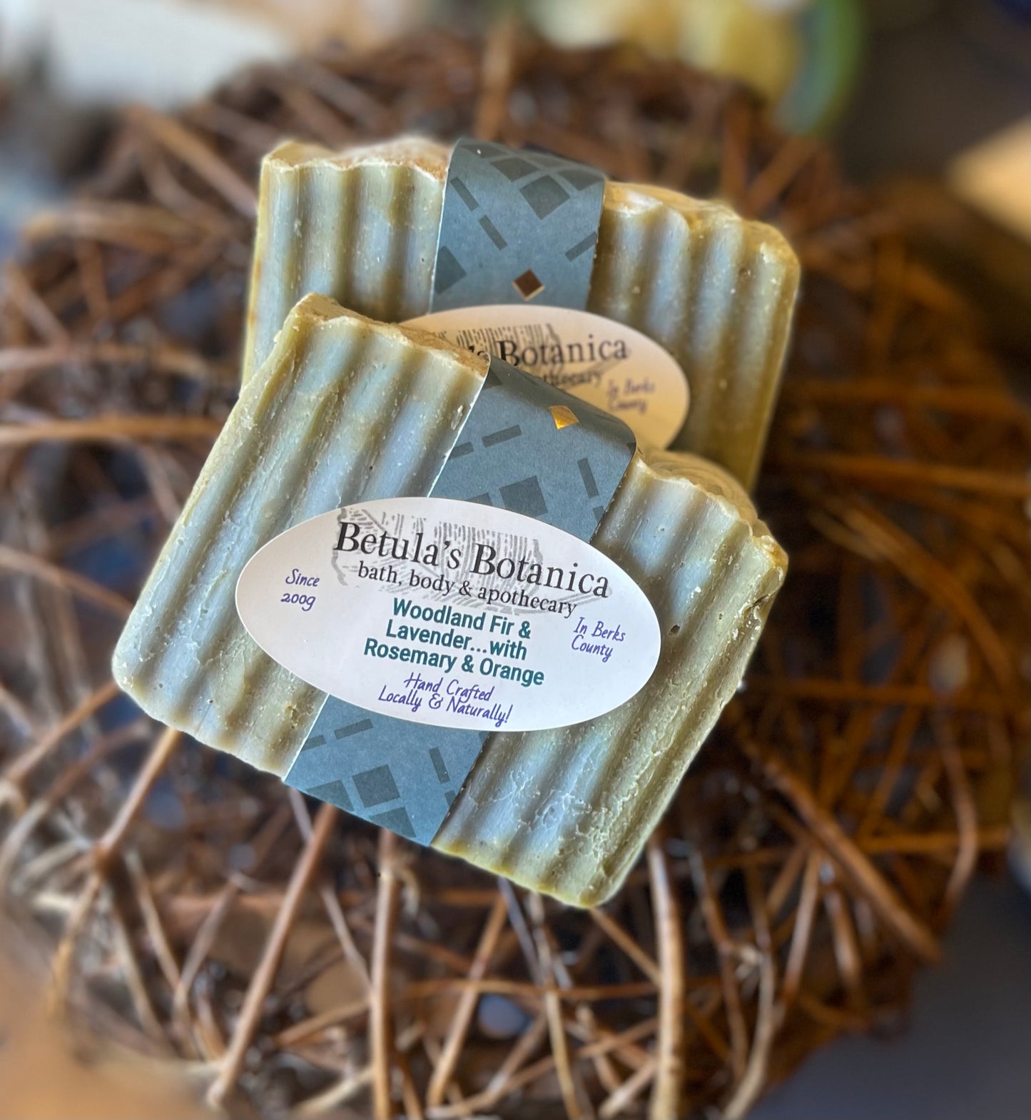Woodland Fir, Lavender, Rosemary & Orange Soap