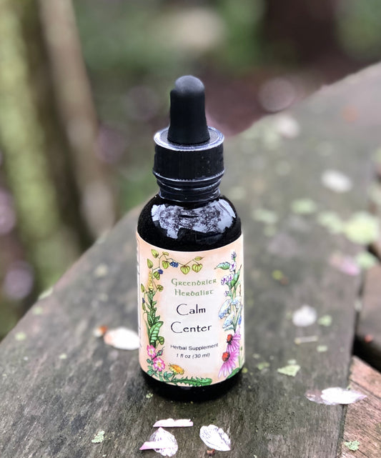 Greenbrier Calm Center Herbal Tincture