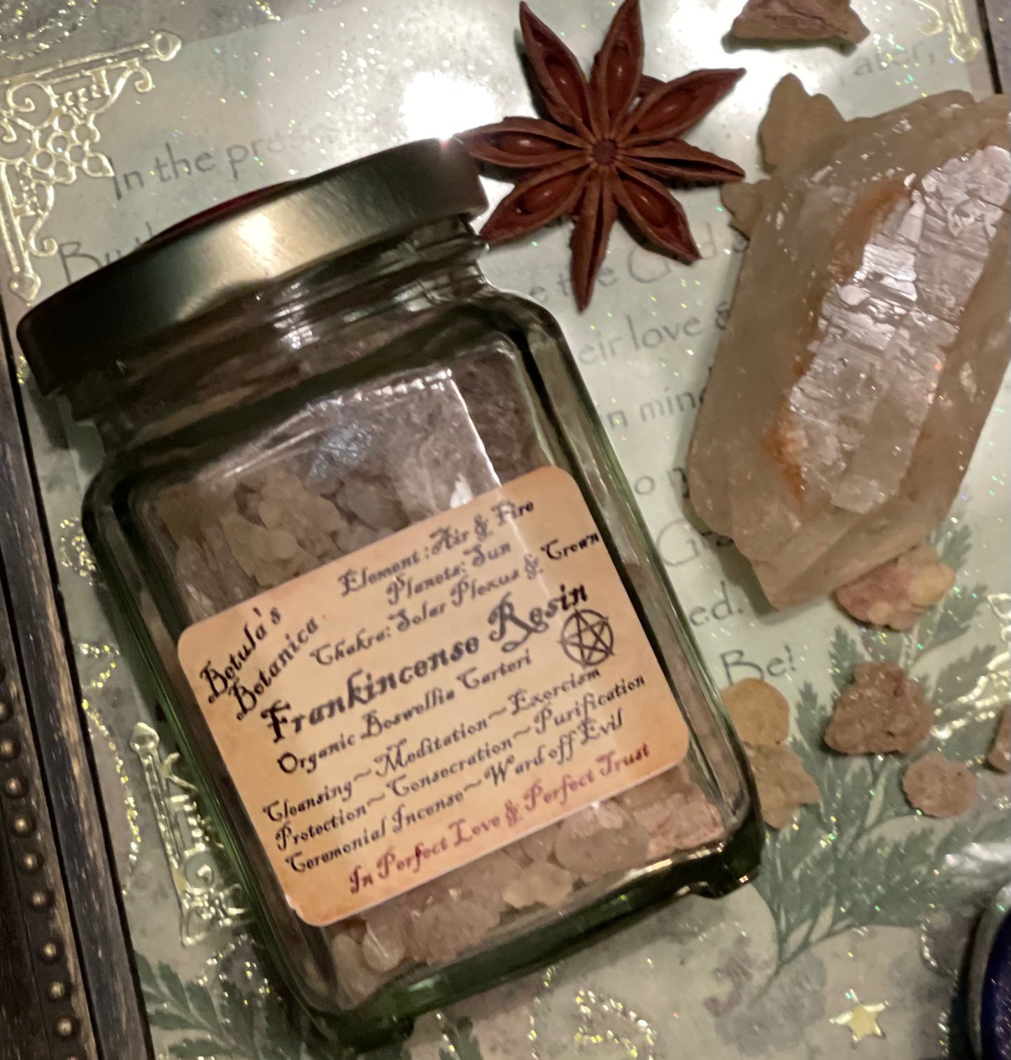 Resin ~ Frankincense ~ Illumination, Consecration, Meditation