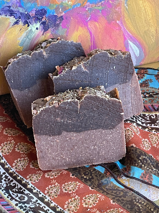 Lavender & Vanilla Lace Goats Milk Soap