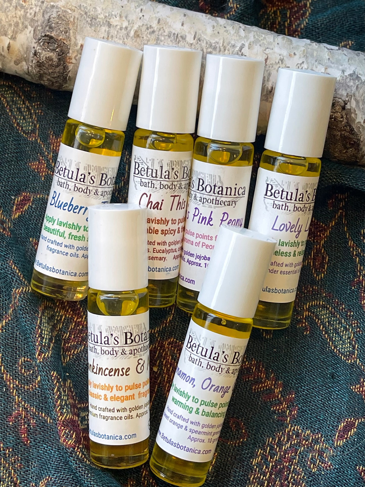 Betula's Aromatic Fragrance Roller Balls