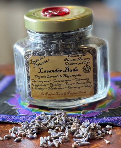 Herbes ~ Lavender Buds ~ Relaxation, Divination, Peace