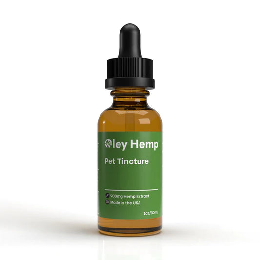 Oley Health & Wellness HEMP OIL PET TINCTURE - 900MG - 1 OZ