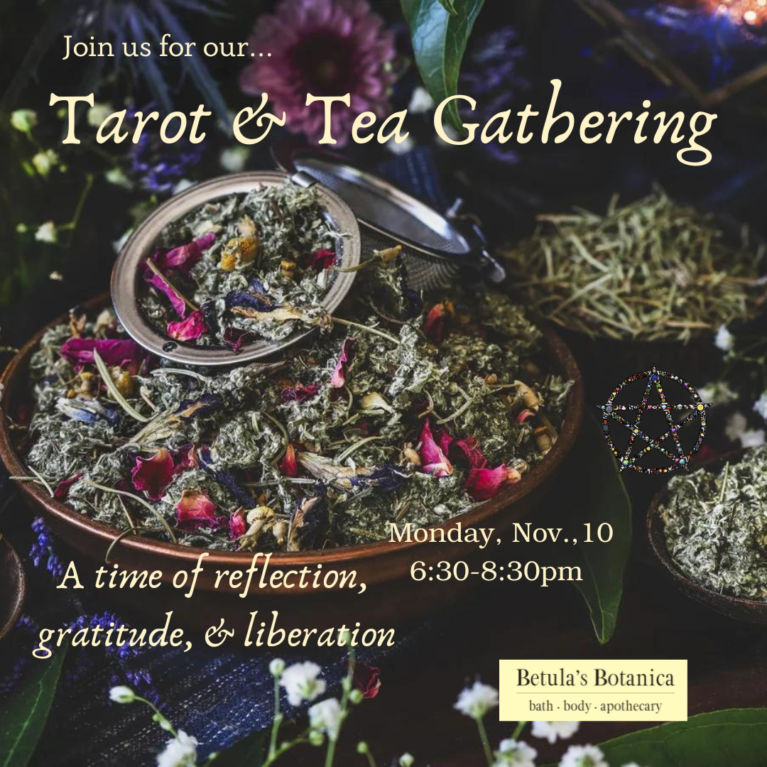 Tarot & Tea November Learning Gather