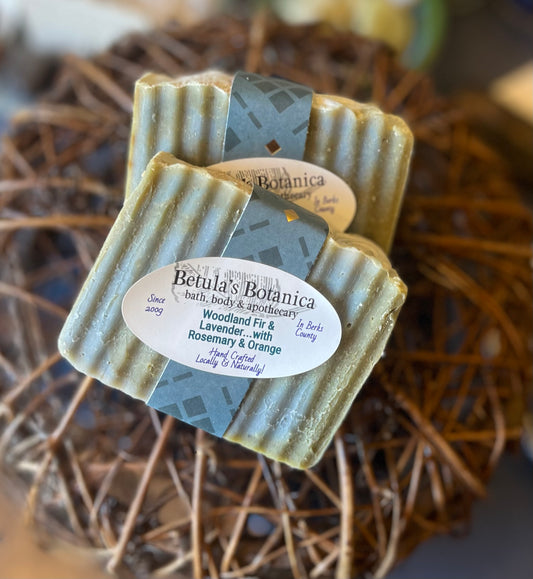 Woodland Fir, Lavender, Rosemary & Orange Soap